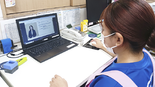 ②全社員教育（eラーニング）